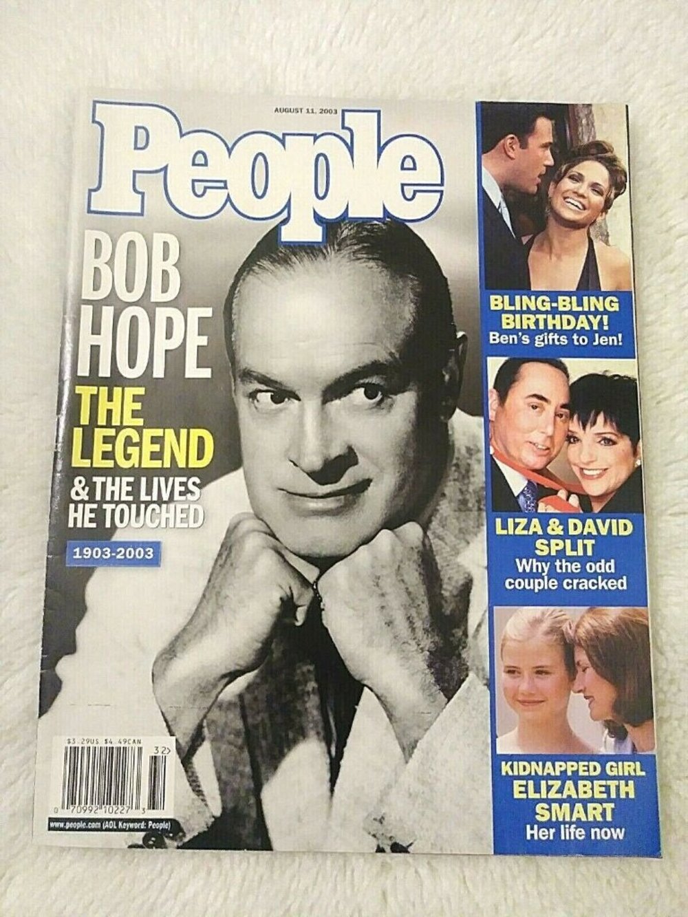 People Magazine Bob Hope The Legend 1903-2003 August 2003 Rare Find